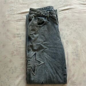 Men’s Y2K Star Baggy Jeans